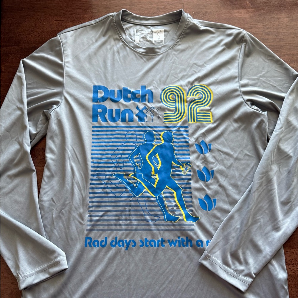 Gray Long Sleeve Women’s dutch bros  Shirt